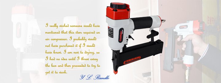 PowRyte Basic 16 Gauge Straight Air Finish Nailer